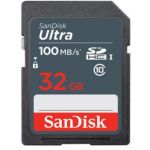 SanDisk 32GB SDHC Ultra 100MB/s Class 10 - SDSDUNR-032G-GN3IN