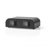 Nedis Comutador De Áudio 2 Vias - ASWI2612BK