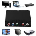 Multi4you Conversor de Vídeo Hdmi para Ypbpr+r/l Rca AV2 hd