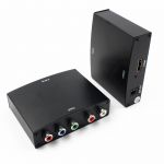 Multi4you Conversor de Vídeo Ypbpr+r/l Rca AV2 hd para Hdmi