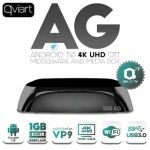 Qviart Receptor AG1 UHD 4K Android 7.0 Preto