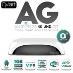 Qviart Receptor AG1 UHD 4K Android 7.0 Branco