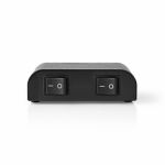 Nedis Comutador De Áudio 2 Vias - ASWI2602BK