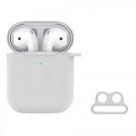 Capa Silicone Suit AirPods Branco - TK27144