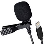 Linq Microfone para Iphone/ipad com Redução de Ruído e Rotação 360°, Preto