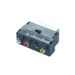 Gembird Adaptador Bidirecional SCART para RCA/S-Vídeo CCV-4415 Preto