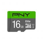 PNY 16GB MicroSDHC Elite Class10 UHS-I + Adapter