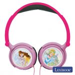 Lexibook Auscultadores C/ Fios Stereo Disney Princesa - HP010DP