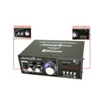 Amplificador Hi-fi c/ Bluetooth/MP3/FM-ENTR SD e USB 2x40W - AUDKANSAS