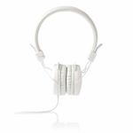 Nedis Headphones On-Ear Foldable c/ Cabo 1.20m White - HPWD1100WT