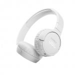 JBL Auscultadores Bluetooth com Microfone T660 Noise-Cancelling White