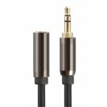 Cable de audio estéreo jack 3.5mm macho a hembra de 0.25m apantallado TCTV89002