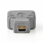 Adaptador HDMI Micro Conector HDMI a HDMI Femea Cinza BVP130
