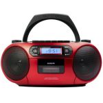 Aiwa Rádio CD Usb Bluetooth 6w Black/ Red - BBTC-550RD