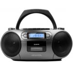 Aiwa Rádio CD Usb Bluetooth 6w Black/ Grey - BBTC-550MG