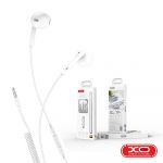 XO Auriculares Com Fios + Microfone White - EP7/WH