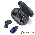 Manta Auriculares Bluetooth TWS Black - MTWS002