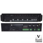 Vsound Amplificador PA 12/230V 3 Entradas 60W Mp3/USB/SD/BT