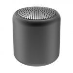Mini Coluna Portátil Bluetooth Cinza - 2006877114008
