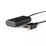 Nedis Transmissor de Áudio sem Fio Bluetooth BTTR050BK