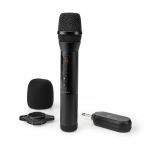 Nedis Microfone s/ Fio 1 Cardioid 70 H. MPWL200 Black