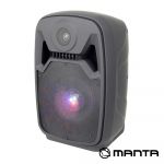 Manta Coluna Amplificada SPK5100 8" USB/BT/SD/AUX/FM RGB