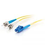 C2G Lc-st 9/125 Os1 Duplex Singlemode Pvc Fiber Optic Cable (lszh) - Cabo Patch - Modo Singular Lc (m) - St Modo Único (m) - 30