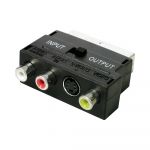 Edm Adaptador Scart Entrada/saida 3 Rca Femea+svhs - ELK51205