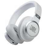 JBL Auscultadores Bluetooth com Microfone Live 660 Noise-Cancelling White