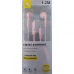 One Plus Auriculares C/ Cabo + Microfone NC3162 Lightweight Design Pink