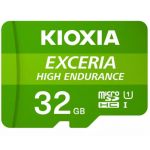 Kioxia 32GB MicroSD Exceria high endurance C10 UHS-I U1 Classe 10 + Adaptador SD