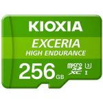 Kioxia 256GB MicroSD Exceria high endurance C10 UHS-I U1 Classe 10 + Adaptador SD