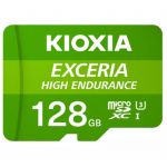 Kioxia 128GB MicroSD Exceria high endurance C10 UHS-I U1 Classe 10 + Adaptador SD