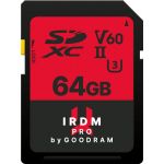 Goodram 64GB Pro SDHC Class 10 UHS-II V60 - IRP-S6B0-0640R12