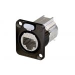 Neutrik Ficha Painel RJ45-IDC Krone, Tipo D (Cat6a) Bl NE8FDX-Y6-B