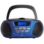 Aiwa Rádio Usb Bluetooth 5w Black / Blue - BBTU-300BL