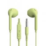 One Plus Auriculares C/ Cabo + Microfone NC3162 Lightweight Design Green