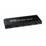 Yatek Splitter 1x4 com soporte a 4k, 3D e HDMI 2.0