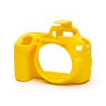 easyCover Capa Protectora de Silicone para Nikon D3500 Yellow