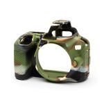 easyCover Capa Protectora de Silicone para Nikon D3500 Camouflage