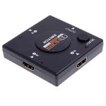 Yatek Interruptor 3x1 HDMI Black YK-0301C
