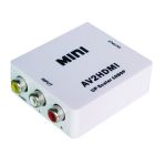 Yatek Conversor de vídeo Mini AV para HDMI com Scaler 1080P YK-102