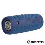 Manta Coluna Bluetooth Portátil 2X5W Usb/sd/aux/fm/bat/mic - SPK130GO-BL