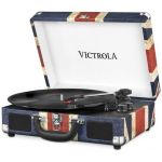 Gira-Discos Victrola Gira Discos VSC 550BT UK Flag - 2918278