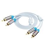 Vention Cabo Áudio 2 Rca M Stéreo 3m