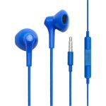 Cool Auriculares C/ Fio + Micro OKPT15947 Jack 3,5 mm Blue