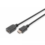 Digitus Hdmi High Speed Extension Cabo , Type a M/f, 3.0m, W/ethernet, Ultra hd 24p, Gold, Bl AK-330201-030-S