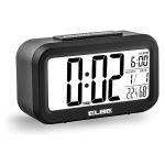 Elbe Relógio-Despertador RD-668 LCD 4,4" Black