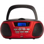 Aiwa Rádio Bluetooth Boombox Bbtu-300Rd Red