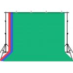 Puluz Kit Stand Para Estúdio Fotográfico 2x3m + 3 Telas